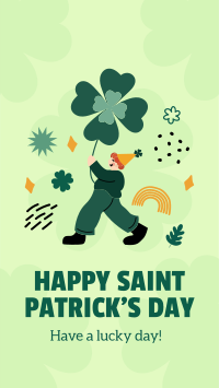 Happy St. Patrick's Day Instagram Story Design