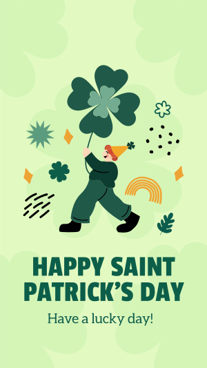 Happy St. Patrick's Day Instagram story Image Preview