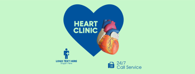 Cardiology Clinic Facebook cover Image Preview