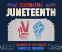 Rustic Juneteenth Greeting Facebook post Image Preview