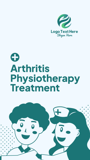Elderly Physiotherapy Treatment Instagram story