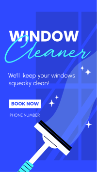 Squeaky Clean Windows Instagram reel Image Preview