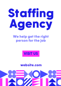 Awesome Staffing Poster Image Preview