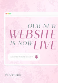 Elegant Chic Website Poster Image Preview