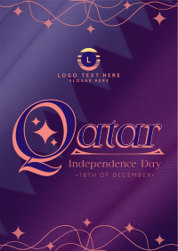 Qatar National Day Poster Image Preview