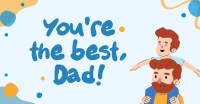 Lovely Wobbly Daddy Facebook ad Image Preview