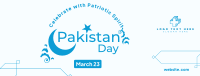 Pakistan Day Ornaments Facebook Cover Design