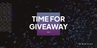 Time For Giveaway Twitter post Image Preview