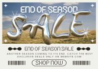 Y2K End of Season Sale Postcard Image Preview