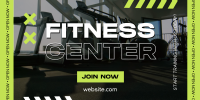 Fitness Training Center Twitter post Image Preview