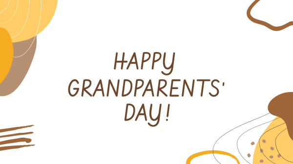 Grandparent's Day Abstract Facebook Event Cover Design Image Preview