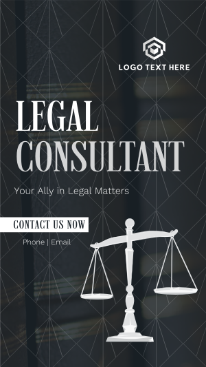 Corporate Legal Consultant Instagram Reel Image Preview