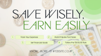 Financial Saving Tips Animation Preview