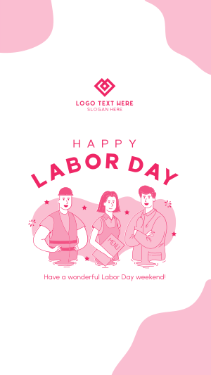 Team Labor Day Instagram story Image Preview