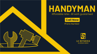 Handyman Repairs Facebook Event Cover Design