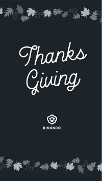 Happy Thanksgiving Instagram Story Design