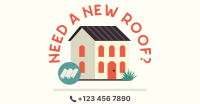 New House Roof Facebook Ad Design