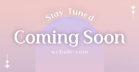 Minimalist Elegant Coming Soon Facebook ad Image Preview