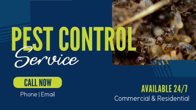 Professional Pest Control Facebook event cover Image Preview