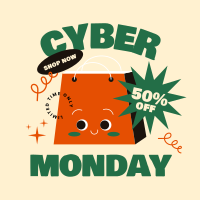 Cyber Monday Sale Instagram Post Design