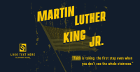 Martin Luther Quote Tribute Facebook Ad Design