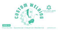 Custom Welding Badge Facebook Event Cover Design