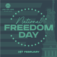 Remembering Freedom Day Instagram post Image Preview