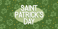 St. Patrick's Clovers Twitter Post Preview