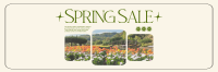 Spring Time Sale Twitter header (cover) Image Preview