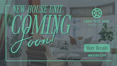 New House Coming Soon Facebook event cover Image Preview