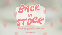 Popular Item Restocking Animation Preview