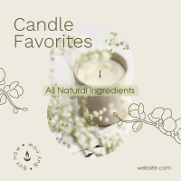 Scented Home Candle  Instagram Post Image Preview