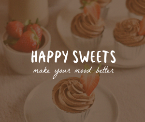 Happy Sweets Facebook post
