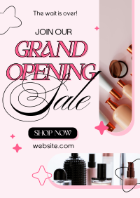 Grand Opening Sale Poster Design