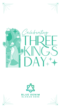 Modern Three Kings Day Instagram Reel Image Preview