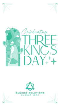 Modern Three Kings Day Instagram Reel Image Preview