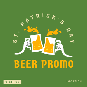 Celebrate St. Patrick Instagram post Image Preview
