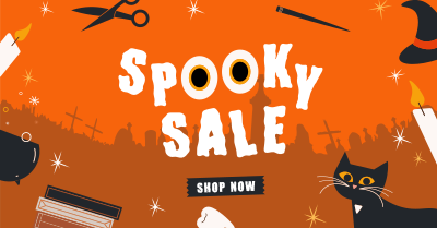 Super Spooky Sale Facebook ad Image Preview