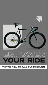 Empower Your Ride Instagram Story Design