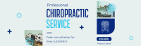 Chiropractic Service Twitter header (cover) Image Preview