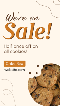 Cookie Dessert Sale TikTok video Image Preview