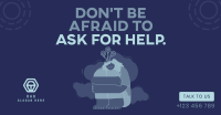 Ask for Help Facebook ad Image Preview