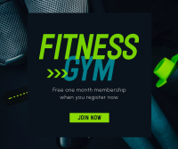 Join Fitness Now Facebook Post Design