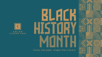 Neo Geo Black History Month Facebook Event Cover Design