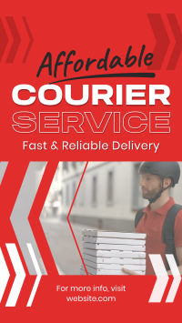 Courier Shipping Service Instagram Reel Image Preview