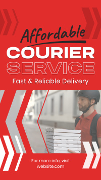 Courier Shipping Service Instagram reel Image Preview