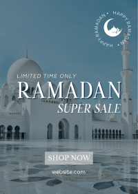 Ramadan Shopping Sale Poster Design