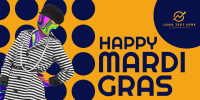 Mardi Gras Circles Twitter post Image Preview