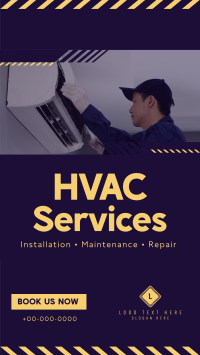 HVAC Repair Instagram Reel Preview