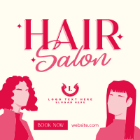 Fancy Hair Salon Linkedin Post Image Preview